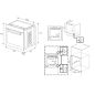 FOUR PYROLYSE BEKO MENAGER Mf 72l 9prg Chal Puls 3D A+ In BBIMM13300XPSE1 FOUR PYROLYSE BEKO MENAGER Mf 72l 9prg Chal Puls 3D A+ In BBIMM13300XPSE1
