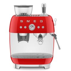 BROYEUR CAFE SMEG PEM 15bars 2,4l 250g Grains Vapeur EGF03RDEU
