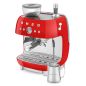 BROYEUR CAFE SMEG PEM 15bars 2,4l 250g Grains Vapeur EGF03RDEU