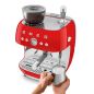 BROYEUR CAFE SMEG PEM 15bars 2,4l 250g Grains Vapeur EGF03RDEU