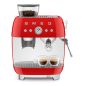 BROYEUR CAFE SMEG PEM 15bars 2,4l 250g Grains Vapeur EGF03RDEU