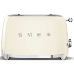 GRILLE PAIN TOASTER SMEG PEM Toaster 950w 2fentes Creme TSF 01 CREU