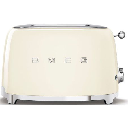 GRILLE PAIN TOASTER SMEG PEM Toaster 950w 2fentes Creme TSF 01 CREU