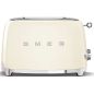 GRILLE PAIN TOASTER SMEG PEM Toaster 950w 2fentes Creme TSF 01 CREU