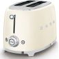 GRILLE PAIN TOASTER SMEG PEM Toaster 950w 2fentes Creme TSF 01 CREU