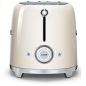 GRILLE PAIN TOASTER SMEG PEM Toaster 950w 2fentes Creme TSF 01 CREU