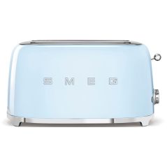 GRILLE PAIN TOASTER SMEG PEM 2fentes Xtra Larges 9prog Bleu TSF 02 PBEU