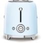 GRILLE PAIN TOASTER SMEG PEM 2fentes Xtra Larges 9prog Bleu TSF 02 PBEU