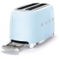 GRILLE PAIN TOASTER SMEG PEM 2fentes Xtra Larges 9prog Bleu TSF 02 PBEU