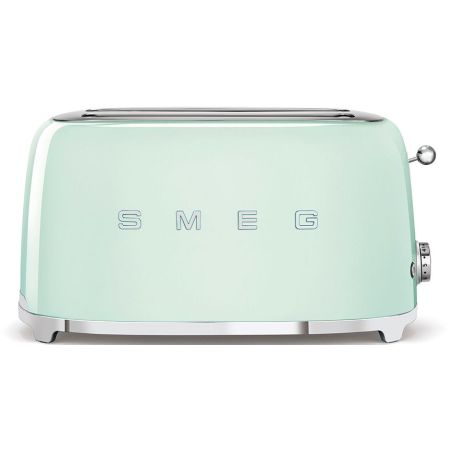 GRILLE PAIN TOASTER SMEG PEM 2fentes Xtra Larges 9prog Vert TSF 02 PGEU