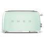 GRILLE PAIN TOASTER SMEG PEM 2fentes Xtra Larges 9prog Vert TSF 02 PGEU