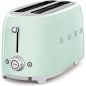 GRILLE PAIN TOASTER SMEG PEM 2fentes Xtra Larges 9prog Vert TSF 02 PGEU