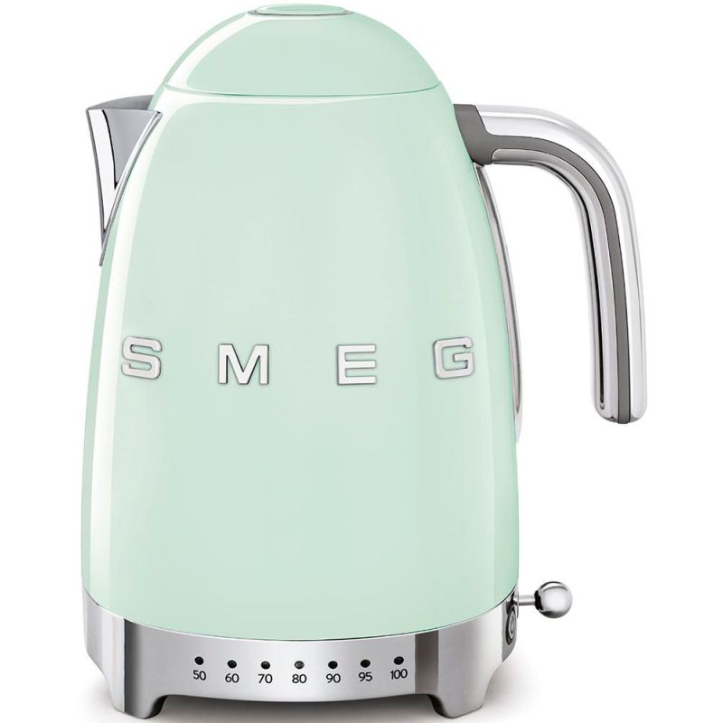BOUILLOIRE SMEG PEM Retro 1,7l 2400w Vert D Eau KLF 04 PGEU