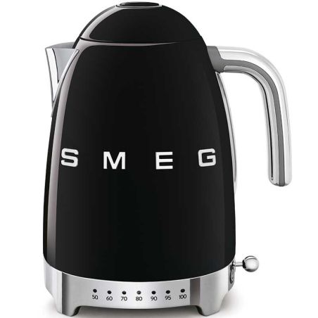 BOUILLOIRE SMEG PEM Retro 1,7l 2400w Noir KLF 04 BLEU