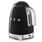 BOUILLOIRE SMEG PEM Retro 1,7l 2400w Noir KLF 04 BLEU
