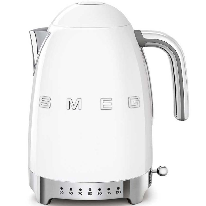BOUILLOIRE SMEG PEM Retro 1,7l 2400w Blanc KLF 04 WHEU