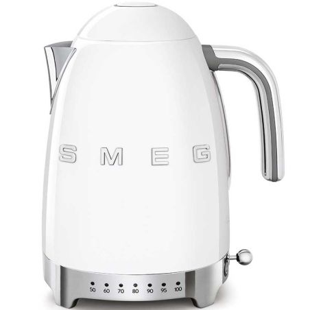 BOUILLOIRE SMEG PEM Retro 1,7l 2400w Blanc KLF 04 WHEU