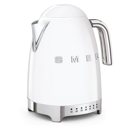 BOUILLOIRE SMEG PEM Retro 1,7l 2400w Blanc KLF 04 WHEU