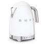 BOUILLOIRE SMEG PEM Retro 1,7l 2400w Blanc KLF 04 WHEU