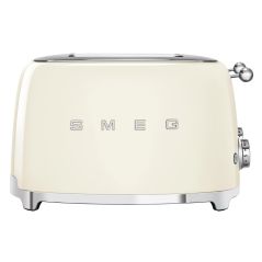 GRILLE PAIN TOASTER SMEG PEM Toaster4tr 3prog 2tir Creme TSF 03 CREU
