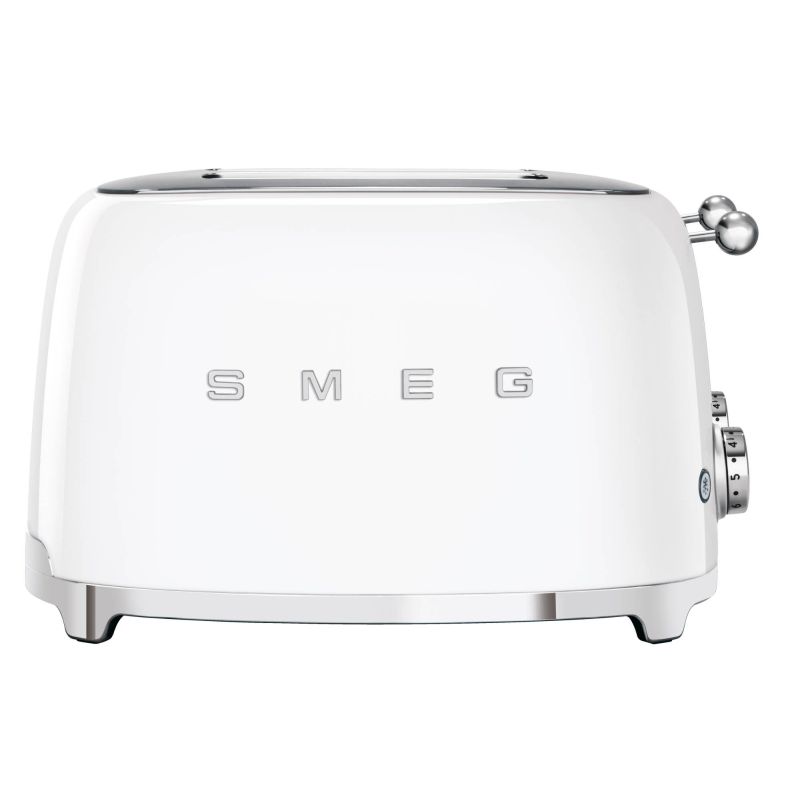 GRILLE PAIN TOASTER SMEG PEM Toaster 4tr 3prog Blanc TSF 03 WHEU