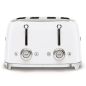 GRILLE PAIN TOASTER SMEG PEM Toaster 4tr 3prog Blanc TSF 03 WHEU