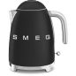 BOUILLOIRE SMEG PEM 1,7l 2400w Filtre Amov Noir Ma KLF03BLMEU