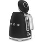 BOUILLOIRE SMEG PEM 1,7l 2400w Filtre Amov Noir Ma KLF03BLMEU