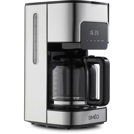 CAFETIERE FILTRE SIMEO 1,5l 15t Prog Noirinox CFP210