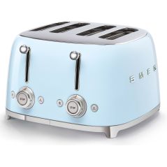 GRILLE PAIN TOASTER SMEG PEM Toaster 4tr 3prog Bleuazur TSF 03 PBEU