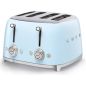 GRILLE PAIN TOASTER SMEG PEM Toaster 4tr 3prog Bleuazur TSF 03 PBEU