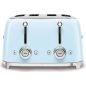 GRILLE PAIN TOASTER SMEG PEM Toaster 4tr 3prog Bleuazur TSF 03 PBEU