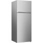 REFRIGERATEUR 2 PORTES BEKO MENAGER 437l 322+115 H185l70 EC Gris A RDSE465K40SN