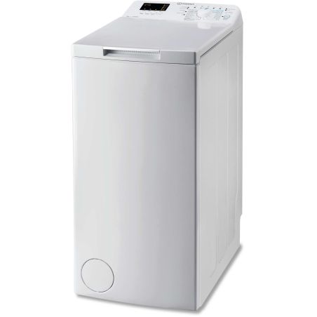 LAVE LINGE TOP INDESIT POSE LIBRE 1200t 7kg Ddif Rapidwash Digit BTWS 72200 FRN