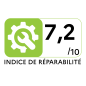 LAVE LINGE TOP INDESIT POSE LIBRE 1200t 7kg Ddif Rapidwash Digit BTWS 72200 FRN