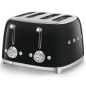GRILLE PAIN TOASTER SMEG PEM Toaster 4tr 3prog Noir TSF 03 BLEU