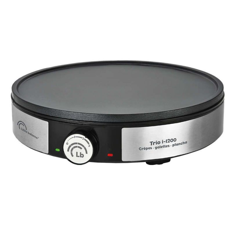 CREPIERE ELECTRIQUE LITTLE BALANCE Maxi Crepes Trio I 200 1200w 8383