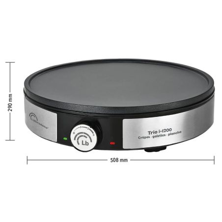 CREPIERE ELECTRIQUE LITTLE BALANCE Maxi Crepes Trio I 200 1200w 8383