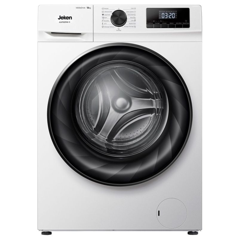 LAVE LINGE FRONTAL JEKEN 12kg 1400t 15prg Vap Fdif 72db JLLFS12FW-11