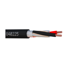 CABLE HAUT PARLEUR ELBAC Cable Hp 100m 2x2,5 Rond Noir 840225-W1