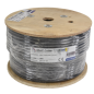 CABLE HAUT PARLEUR ELBAC Cable Hp 100m 2x2,5 Rond Noir 840225-W1