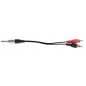 CABLE DE SONORISATION RONDSON Cordon Jack6 35 Male Mono 2rca CL_13