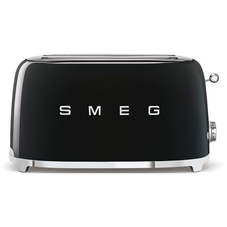 GRILLE PAIN TOASTER SMEG PEM 2fentes Xtra Larges 9prog Noir TSF 02 BLEU