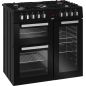 PIANO CUISSON DESSUS GAZ BEKO MENAGER 90x60 4gaz+1wok 2fours+1gril A PS235315DB