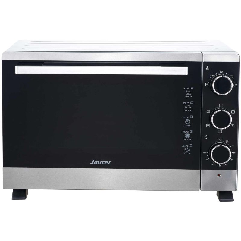 MINIFOUR ET ROTISSOIRE SAUTER PEM 60l Mf 2200w Manuel Therm Silv SMF60MX