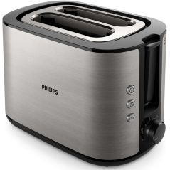 GRILLE PAIN TOASTER PHILIPS DOMESTIC APLLIANCES 2fentes Dt1xlarge 8temp Inoxn HD2650/90