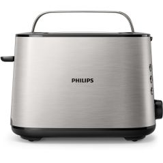 GRILLE PAIN TOASTER PHILIPS DOMESTIC APLLIANCES 2fentes Dt1xlarge 8temp Inoxn HD2650/90