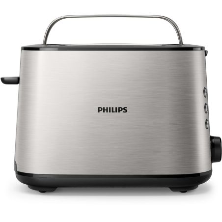 GRILLE PAIN TOASTER PHILIPS DOMESTIC APLLIANCES 2fentes Dt1xlarge 8temp Inoxn HD2650/90