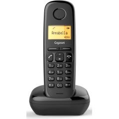 TELEPHONE SANS FIL (TSFISFIL) GIGASET Eco Dect 50mem 1,5 Ret Eclair GIGA A 170 NOIR