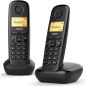 TELEPHONE SANS FIL (TSFISFIL) GIGASET Duo Dect 50mem 1,5 Ret Eclair GIGA A 170 DUO NOIR TELEPHONE SANS FIL (TSFISFIL) GIGASET Duo Dect 50mem 1,5 Ret Eclair GIGA A 170 DUO NOIR